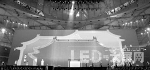 鳥巢版圖蘭朵秘密在<a href=http://www.ds-360.com/company/1.htm target=_blank>LED顯示屏</a>