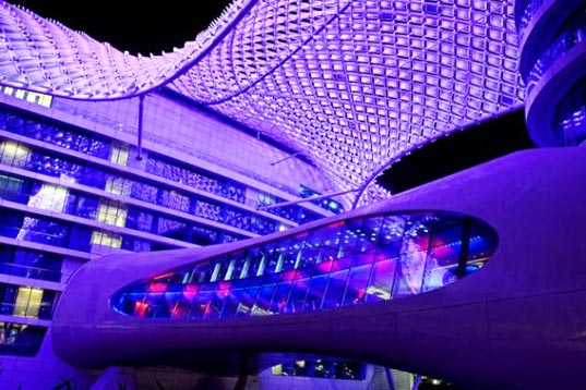 世界最大LED工程竣工阿聯酋(圖)