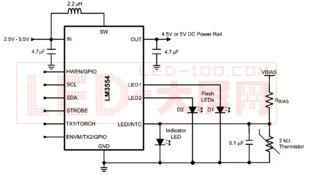 美國國家半導體新款<a href=http://www.saemoetchemins.com/company/3.htm target=_blank>LED驅動</a>器可加強散熱能力