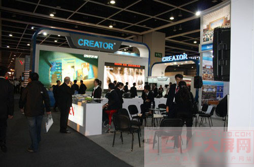 CREATOR快捷在InfoComm Asia 2010展倍受青睞