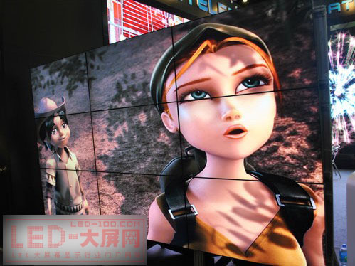 深圳創顯光電<a href=http://www.saemoetchemins.com target=_blank>led大屏幕</a>驚艷視聽展