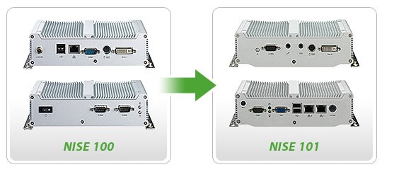 新漢EZ控制器–僅手掌大小的高效無風(fēng)扇PC:NISE 100 系列