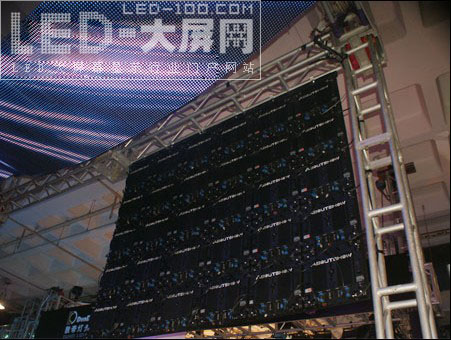 廣州風之帆LED屏亮相十九屆國際<a href=http://www.audio160.com target=_blank>音響</a>展