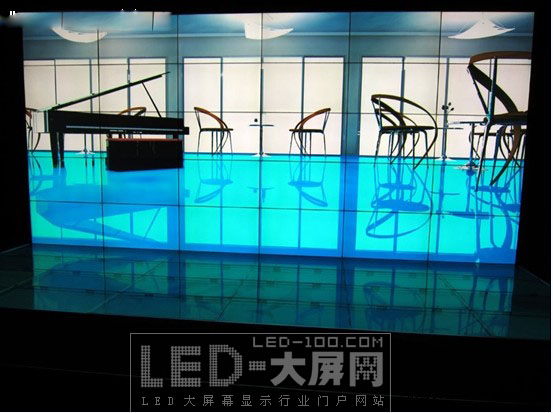 超窄6.5mm間距 夏普打造多屏顯示墻