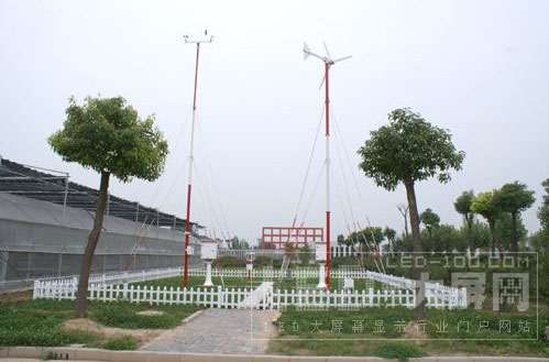 鹽城建成校園氣象led顯示屏觀測示范基地