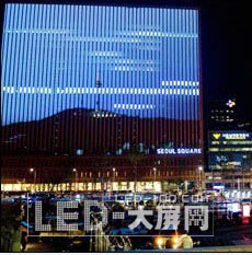 Seoul Square安裝全球最大LED電子壁畫
