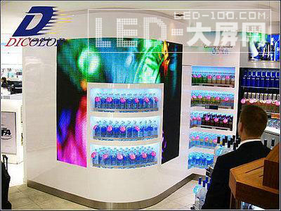 德彩光電戶內LED全彩顯示屏落戶美國佛羅里達邁阿密