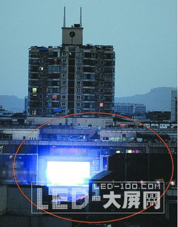 監管職責不明:LED廣告顯示屏成光污染