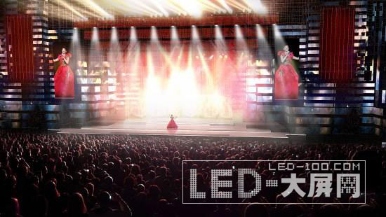 LED點亮宋祖英上海音樂會